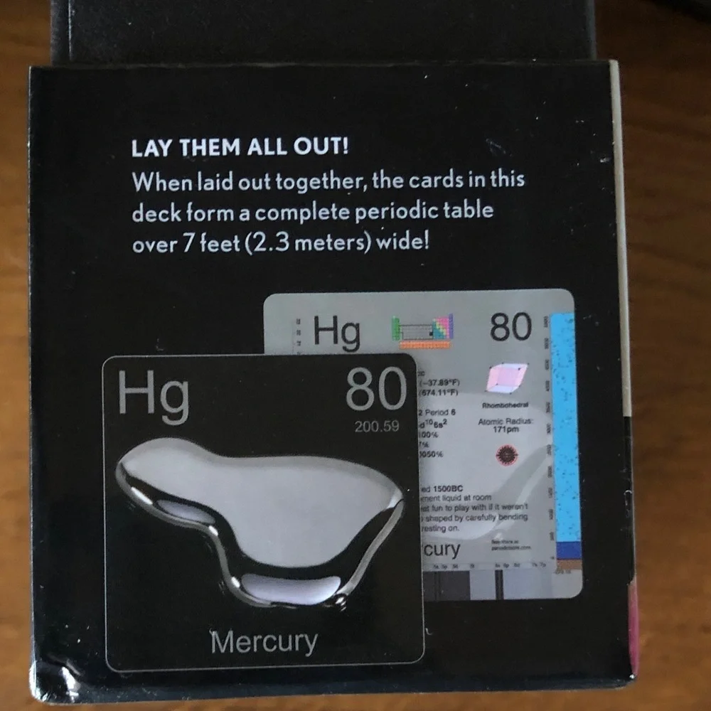 The Elements Photographic Card Deck - Gray